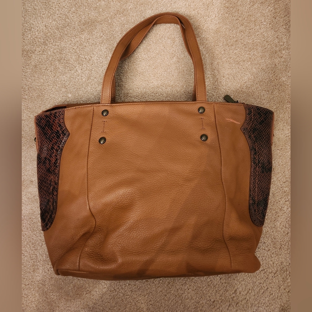 Vince Camuto Tan Leather Tote